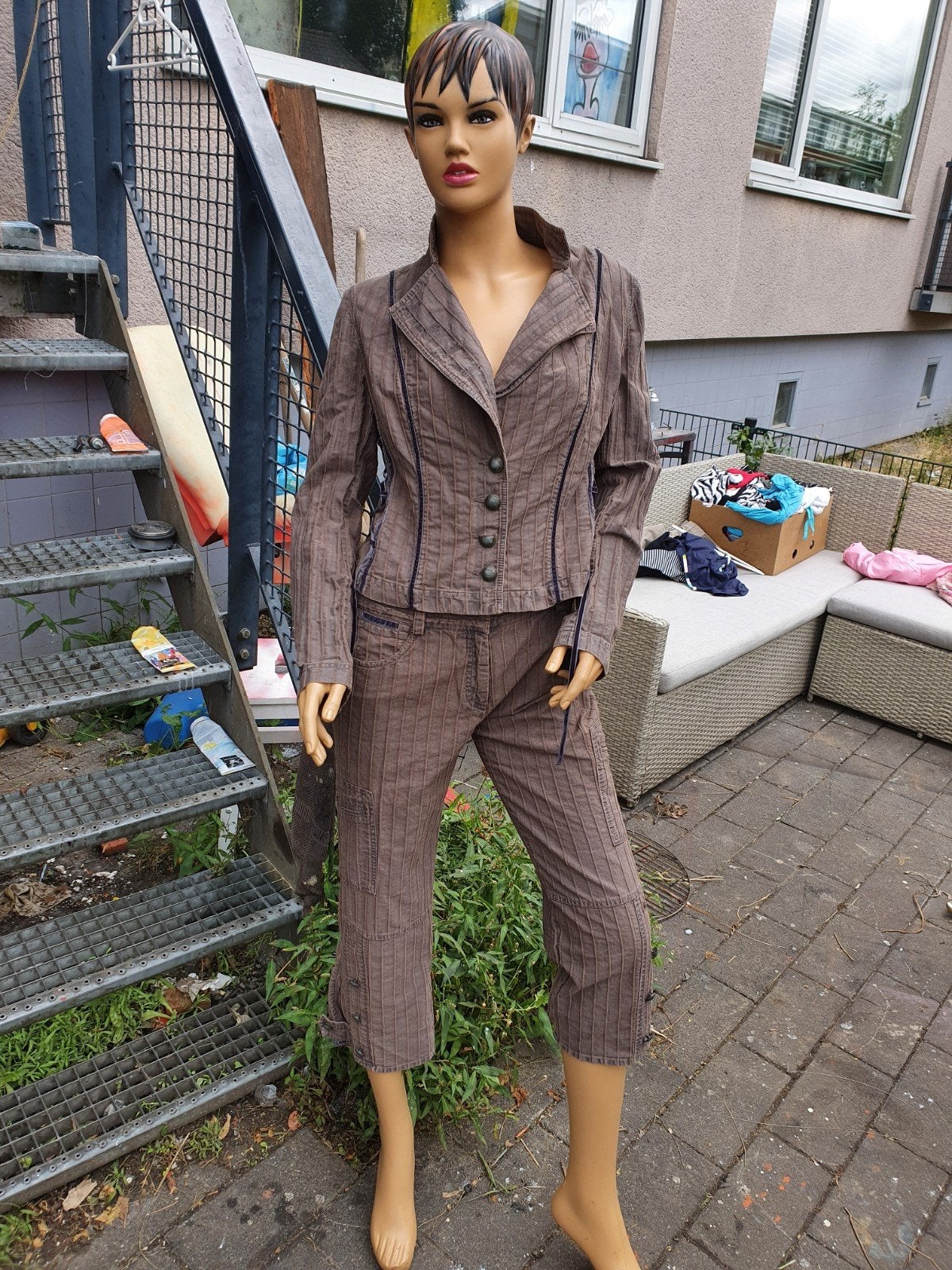 broek pak maat: 40 merk: tence, Ophalen of Verzenden, Zo goed als nieuw, Maat 38/40 (M), Overige typen