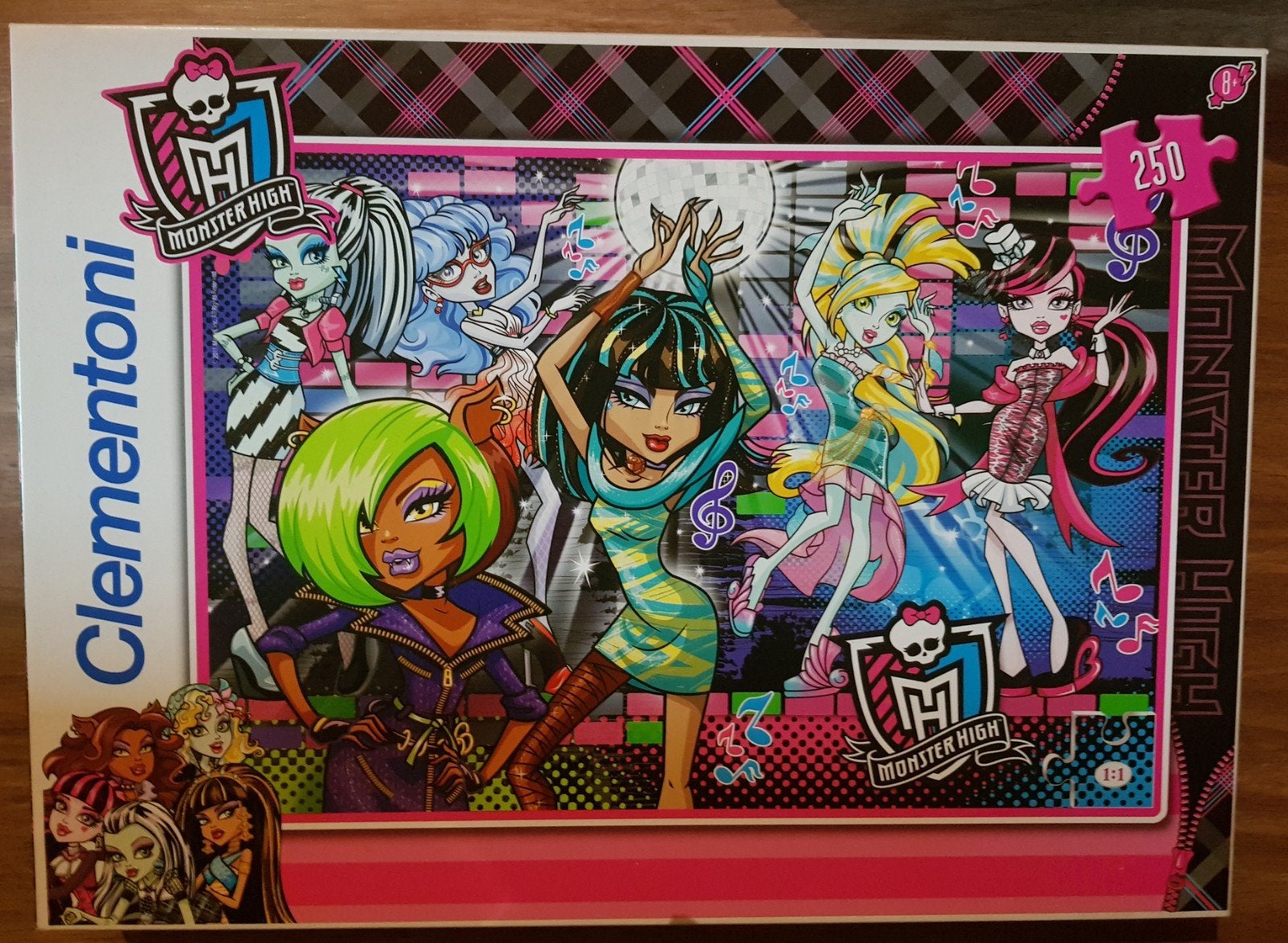 MONSTER HIGH PUZZEL, Ophalen of Verzenden, Zo goed als nieuw