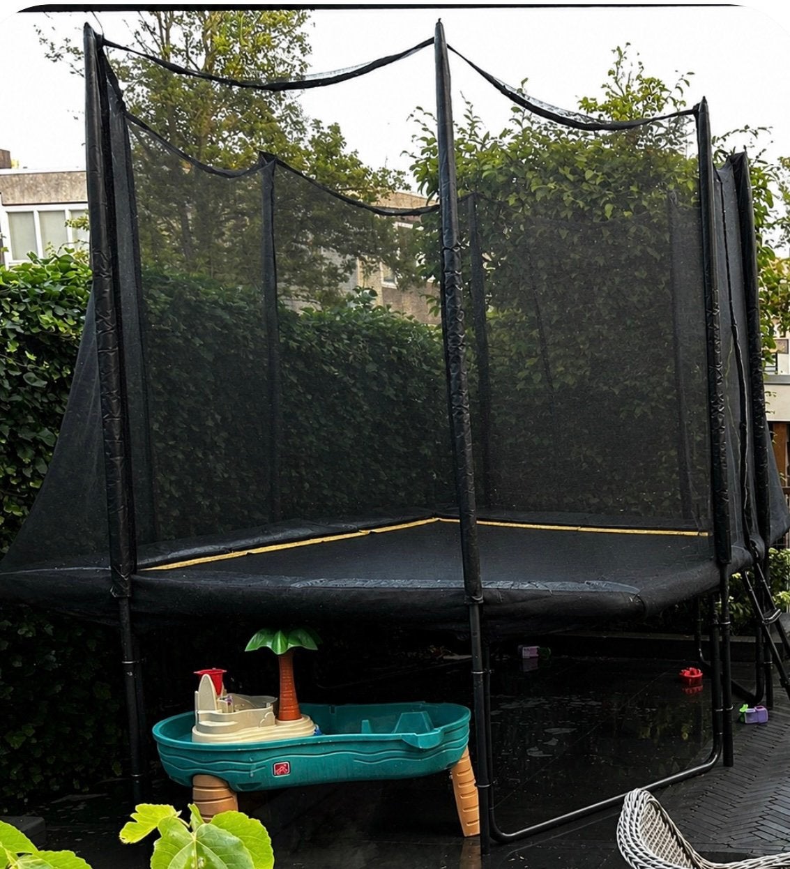 Mooie magic circle pro trampoline, Ophalen, Gebruikt