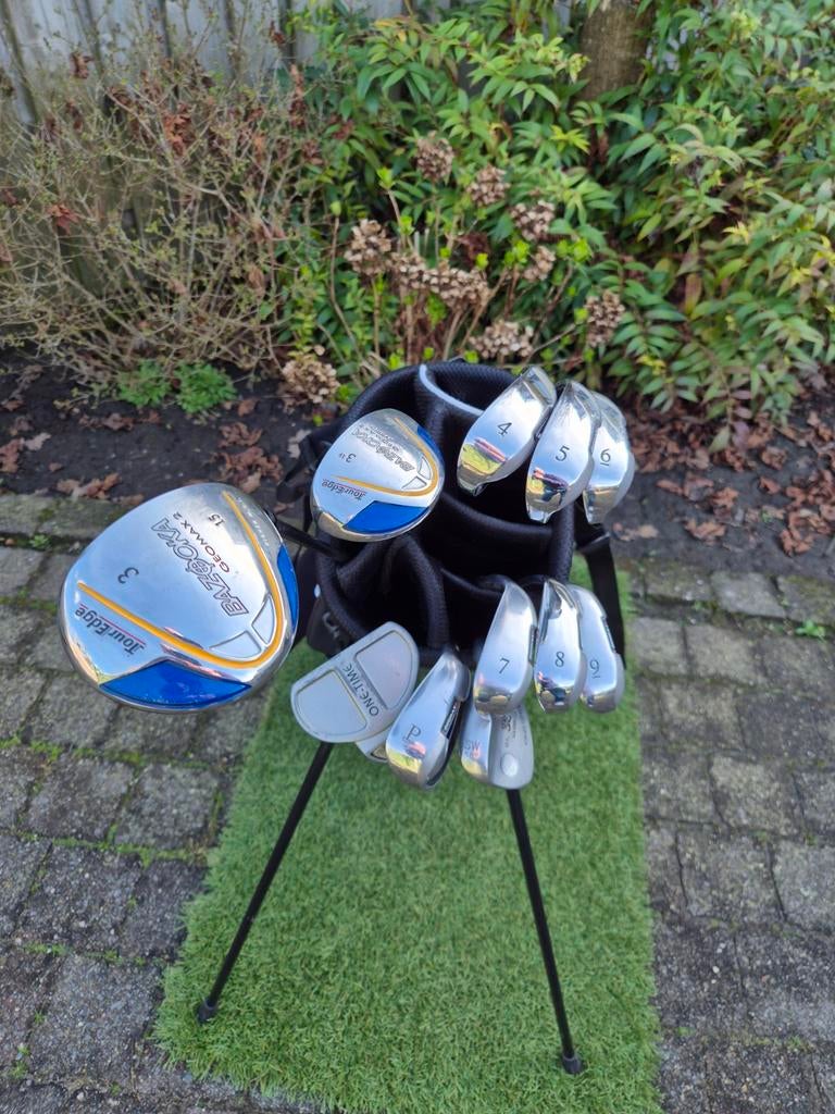 Tour Edge Bazooka heren golfset met golftas standbag, Ophalen of Verzenden, Gebruikt, Set