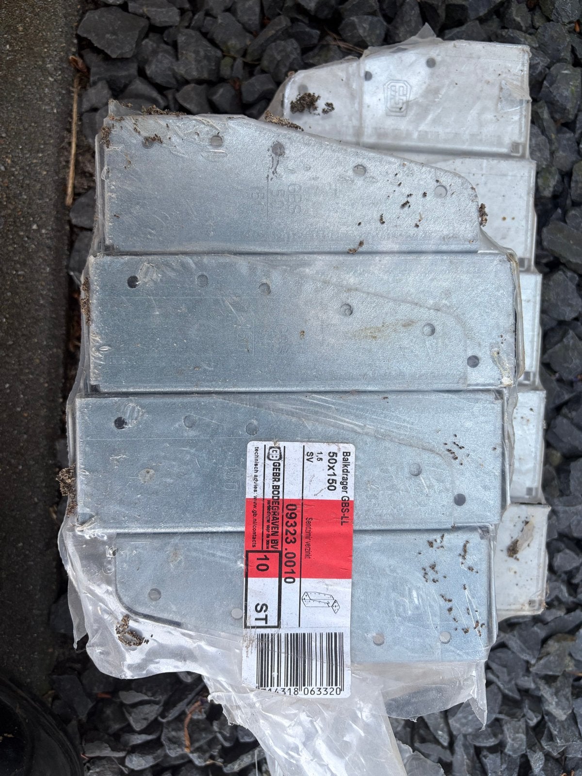 Balkdragers GBS-LL 50x150, Sendzimir verzinkt (10 stuks), Ophalen, Nieuw, 100 tot 250 mm, Overige typen