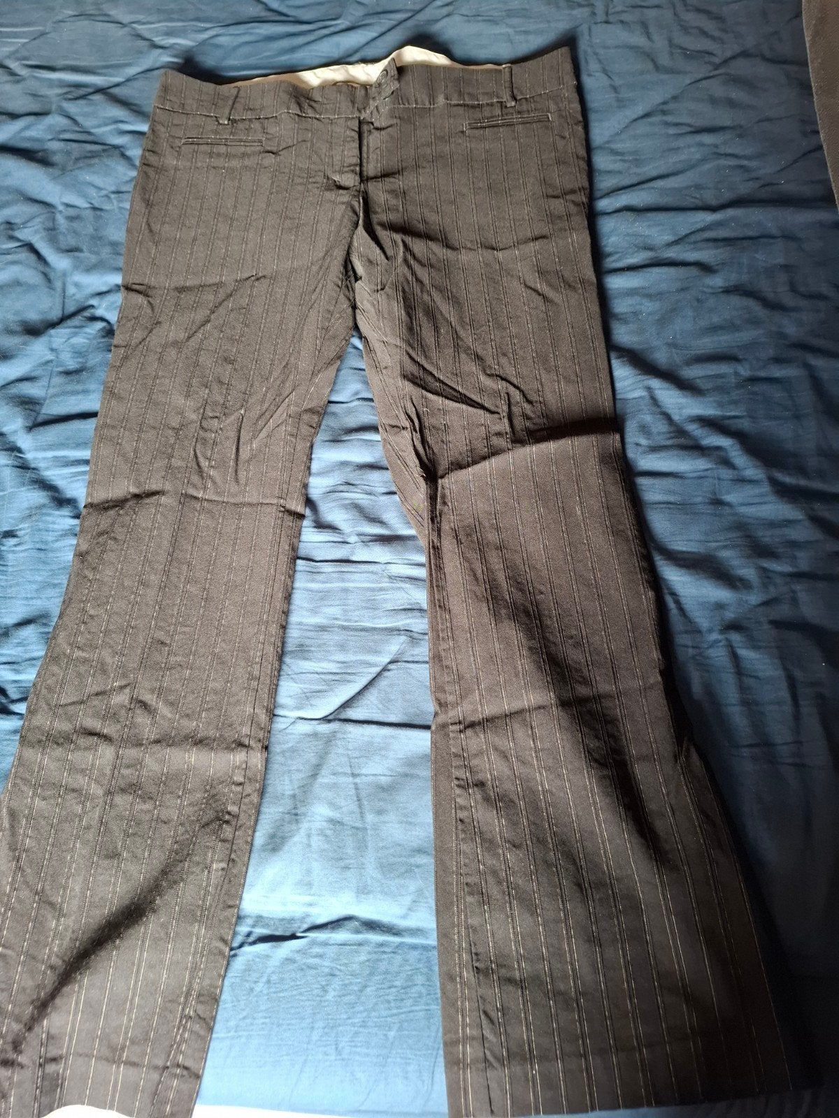 Nette Zwart-Zilveren Broek Maat 48, Kleding | Dames, Zwart, Maat 46/48 (XL) of groter, Ophalen of Verzenden, Lang