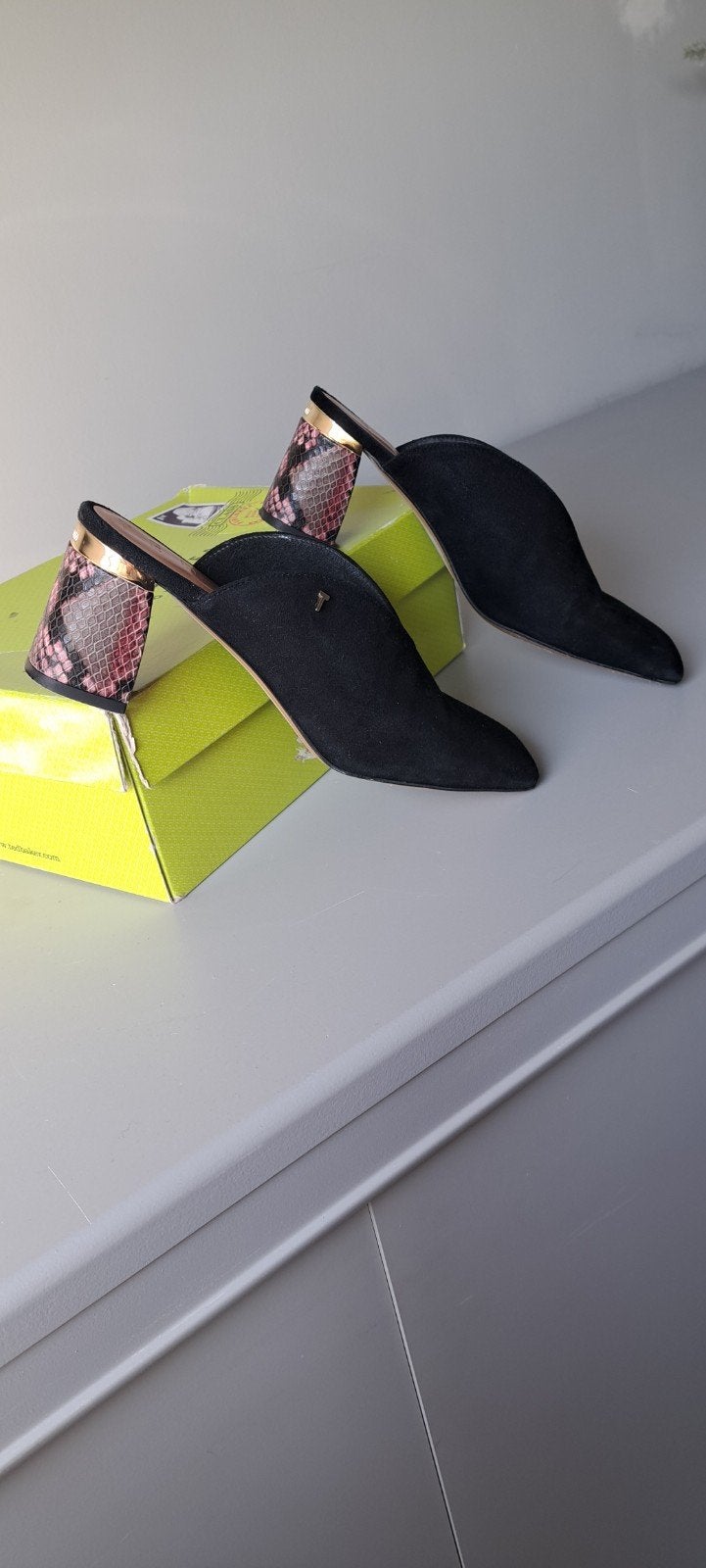 ted baker pumps mt 38, Kleding | Dames, Zwart, Ophalen of Verzenden, Zo goed als nieuw, Ted Baker