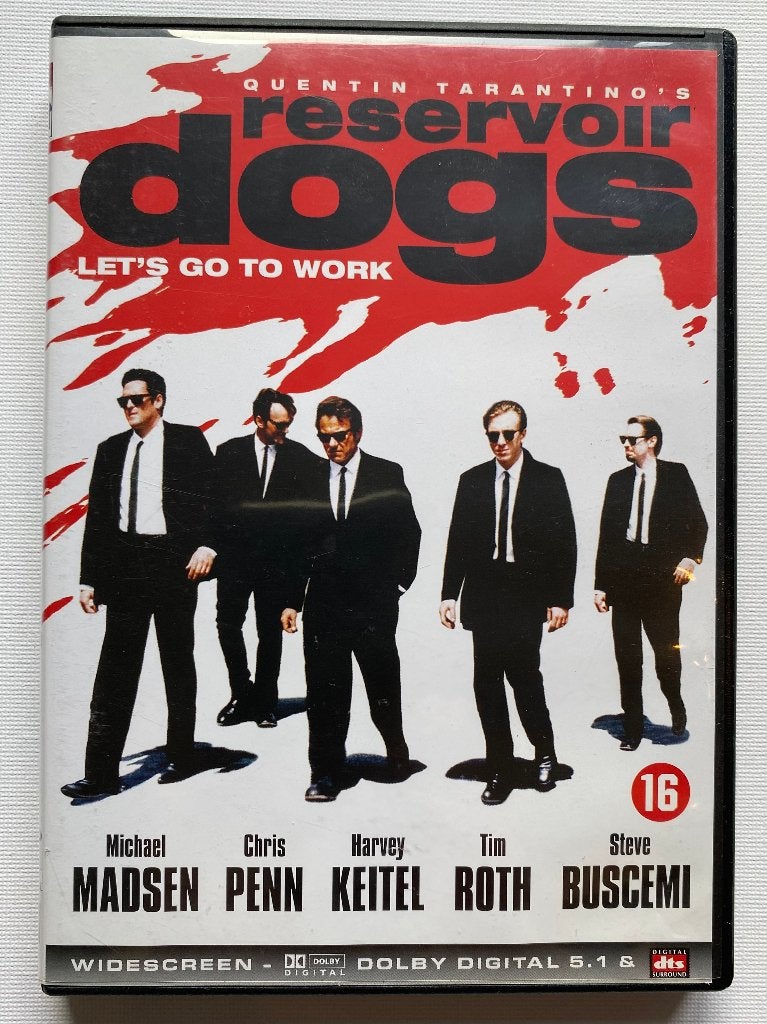 Reservoir Dogs (DVD), Verzamelen, Verzenden, Gebruikt, Film, Overige typen