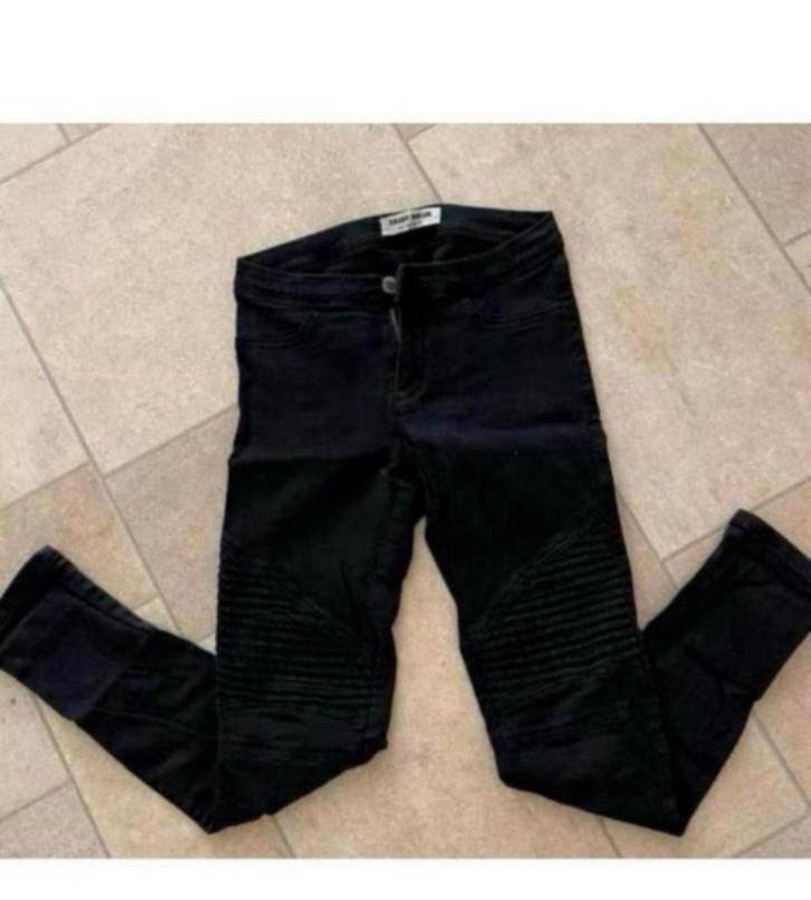 Skinny broek Tally Weijl maat 34, Ophalen of Verzenden, Gedragen, Zwart, W27 (confectie 34) of kleiner