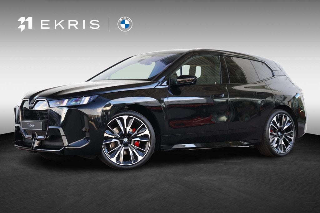 BMW iX xDrive M70 | Comfort Pack | Innovation Pack | Klasse, Auto's, BMW, Automaat, Stof, Zwart, Met garantie (alle)