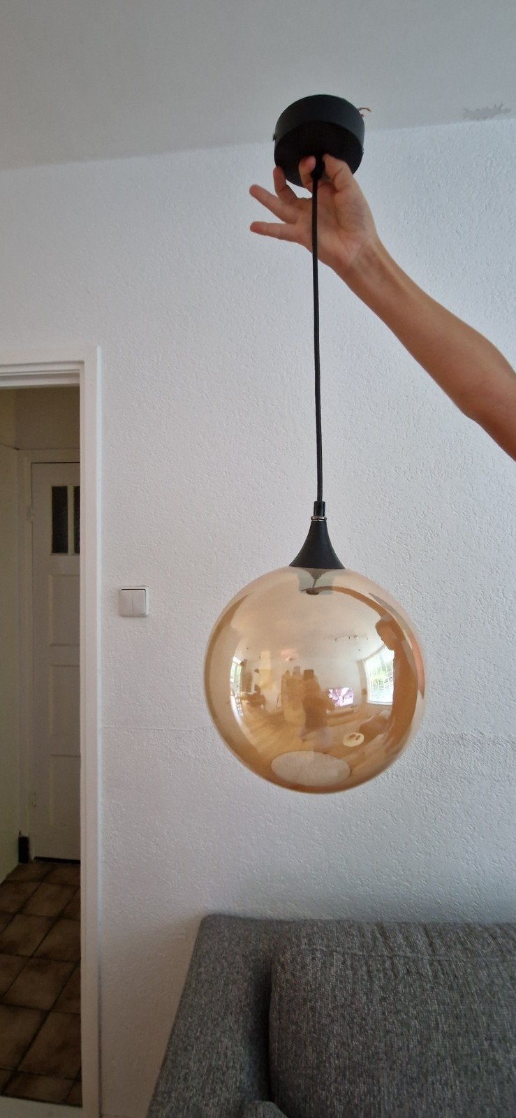 Mooie lamp, Ophalen, Gebruikt