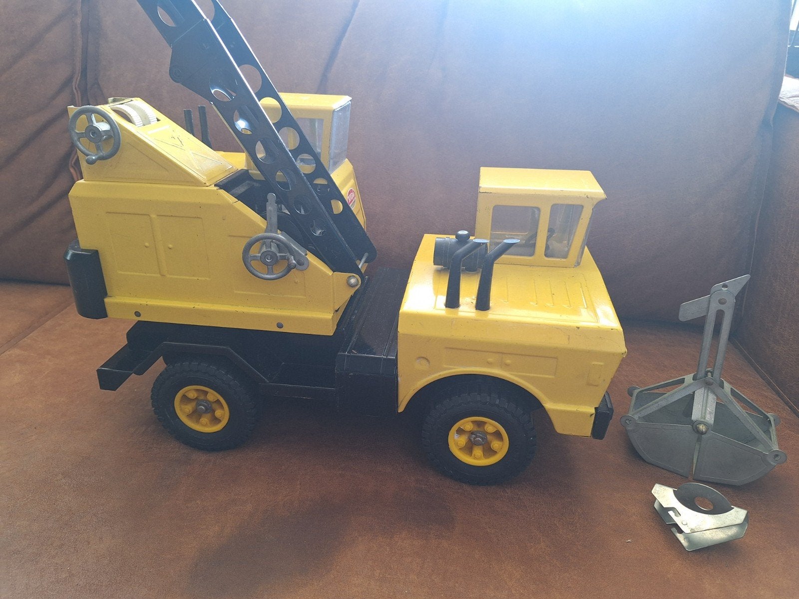 Vintage Tonka Truck - Mighty Kraan - Jaren '60, Ophalen of Verzenden, Gebruikt
