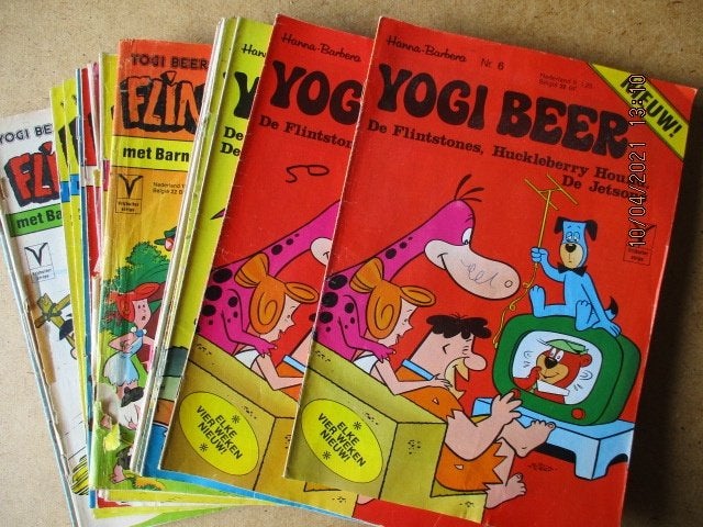 adv0926 de flintstones comic, Eén stripboek, Ophalen, Gelezen