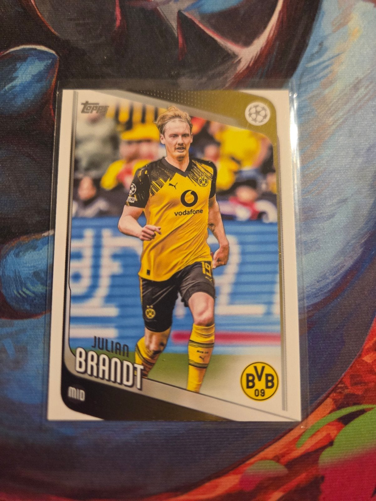Julian Brandt Topps Champions League kaart Borussia Dortmund, Ophalen of Verzenden