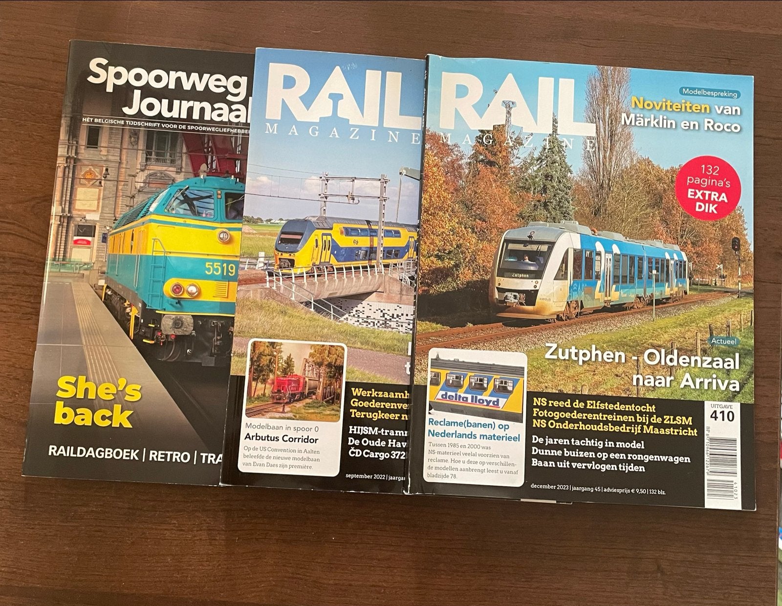 Spoorweg Journaal & Rail Magazine - Trein Tijdschriften, Boeken, Ophalen of Verzenden, Zo goed als nieuw, Overige typen