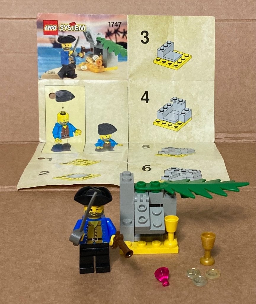 LEGO 1747 Treasure Surprise, Ophalen of Verzenden, Gebruikt