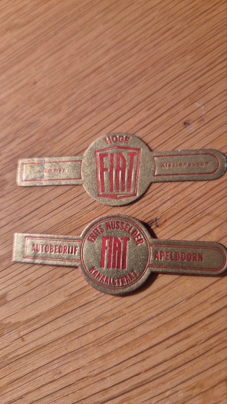 Sigarenbanden, Ophalen, Zo goed als nieuw, Sigarenbandjes