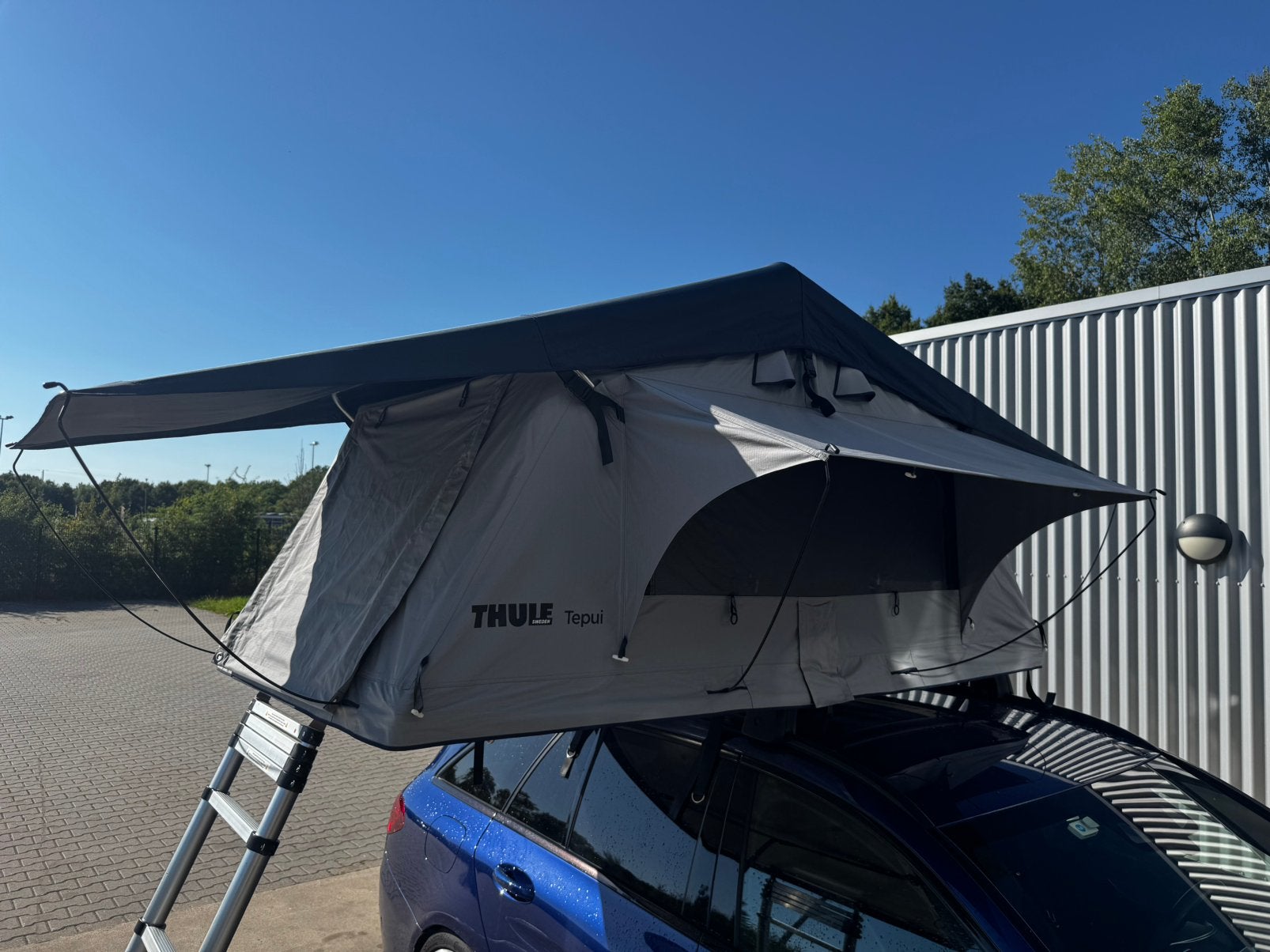 Thule Tepui Ayer 2 daktent grijs blauw 1,5 week gebruikt, Ophalen, Zo goed als nieuw, Tot en met 2