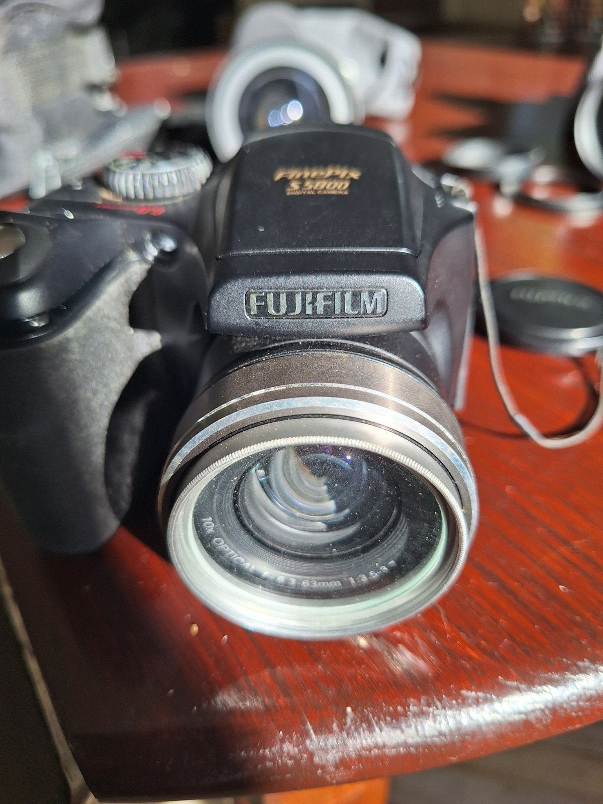 Fuji Finepix 5800 incl alle toebehoren en lenzen, Ophalen of Verzenden, Zo goed als nieuw, 8 keer of meer