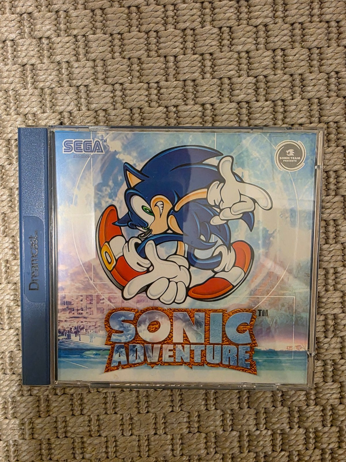 Sonic Adventure - Sega Dreamcast (Zo goed als nieuw), Spelcomputers en Games, Ophalen of Verzenden, Zo goed als nieuw