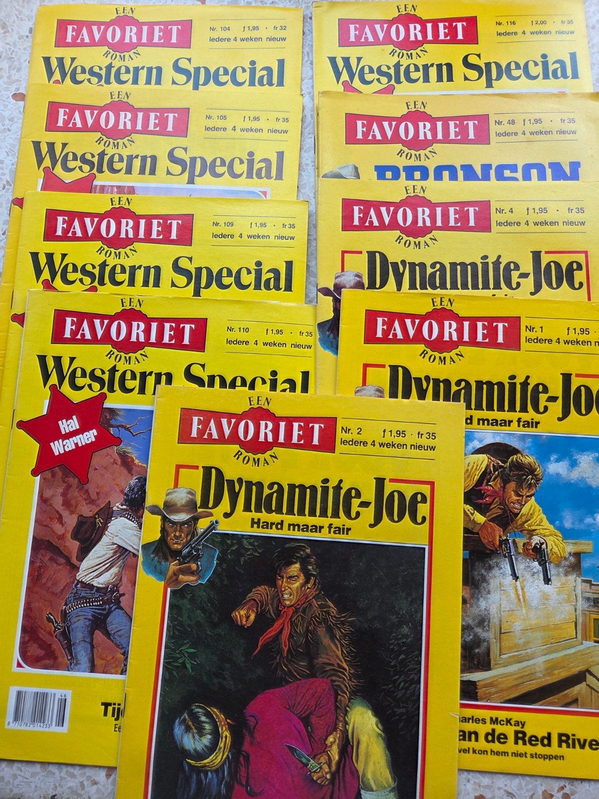favoriet western-special-18x, Verzenden, Zo goed als nieuw