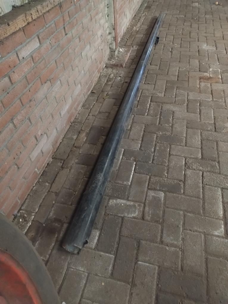 Lantaarnpaal. Buis., Tuin en Terras, Staande lamp, Ophalen of Verzenden, Netvoeding, 50 tot 250 watt