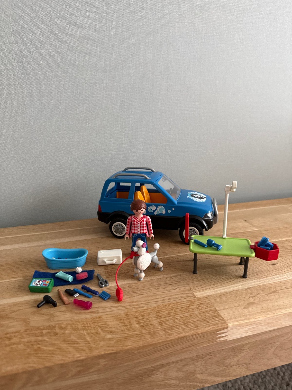 Playmobil 9278 Mobiele Hondensalon - Nette Staat, Complete set, Voertuig, Ophalen of Verzenden, Zo goed als nieuw