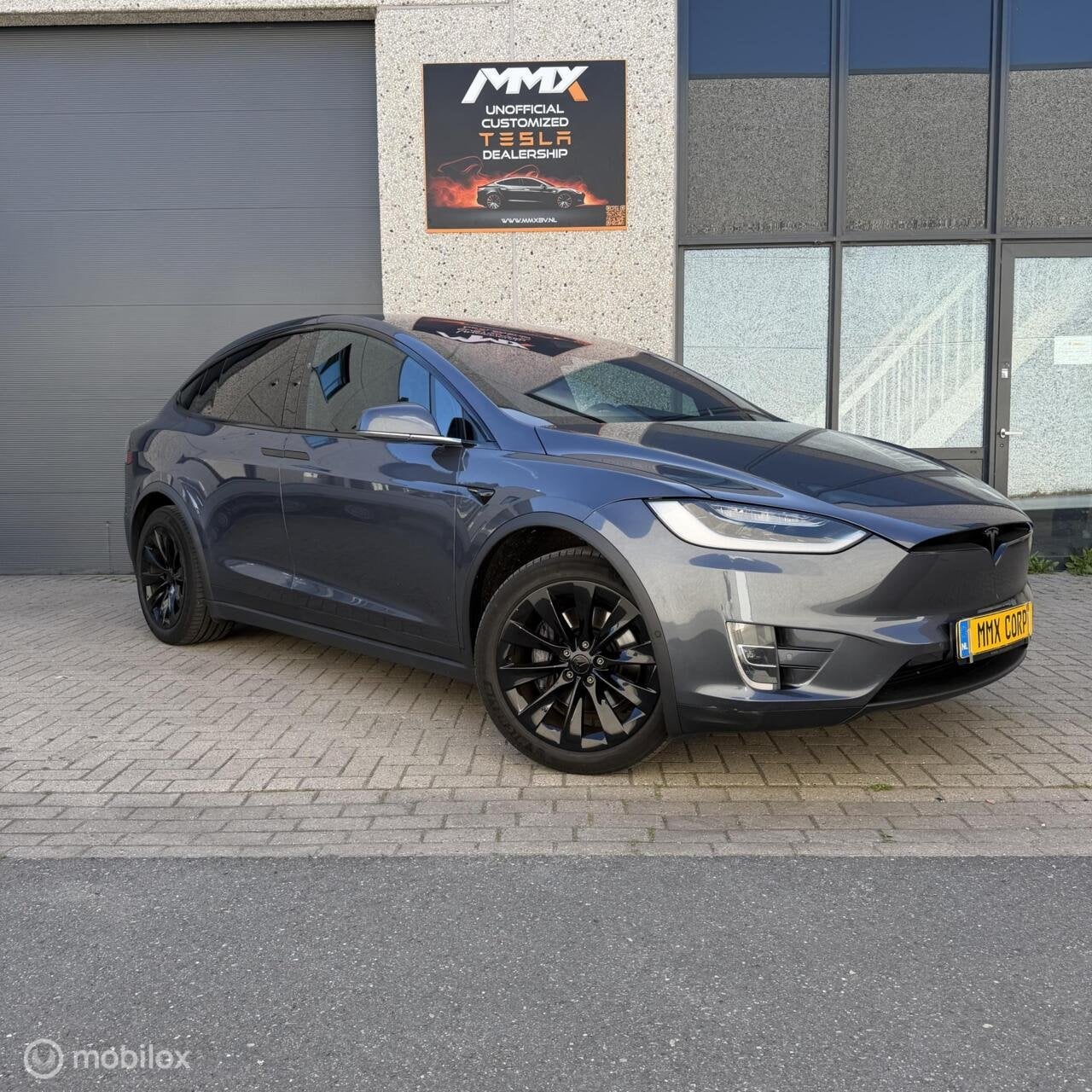 Tesla Model X 100D 7 SEATER + TREKHAAK + EAP, Automaat, Model X, Overige carrosserieën, 7 stoelen