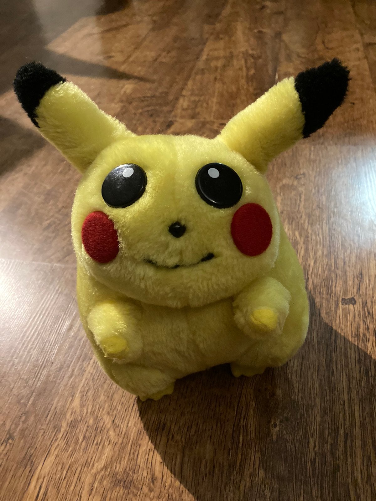 Vintage pikachu knuffel, Overige merken, Geel, Overige typen, Ophalen of Verzenden