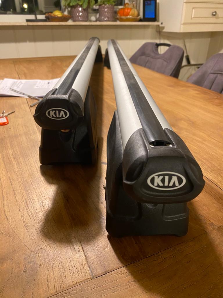 Kia dakdragers origineel, Ophalen, Gebruikt