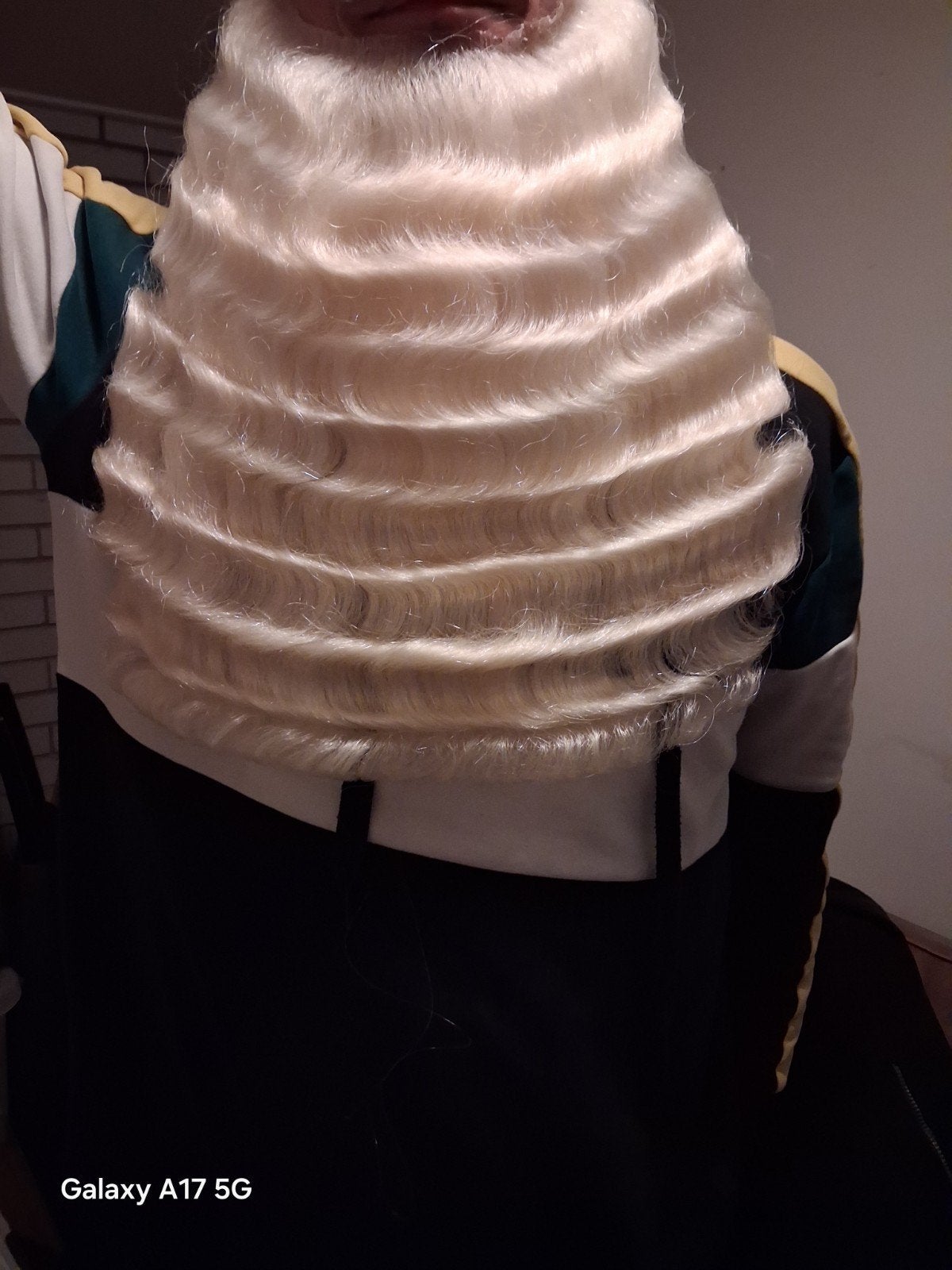 luxe buffelhaar baardstel, Ophalen of Verzenden, Gebruikt