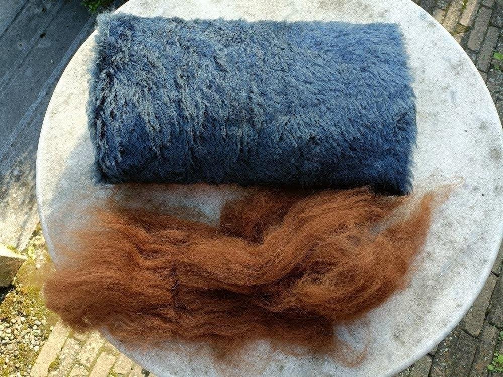 ALPACAWOL armwarmer mof duurzaam hergebruik ecologisch, Maat 42/44 (L), Nieuw, Ophalen of Verzenden, Handschoenen