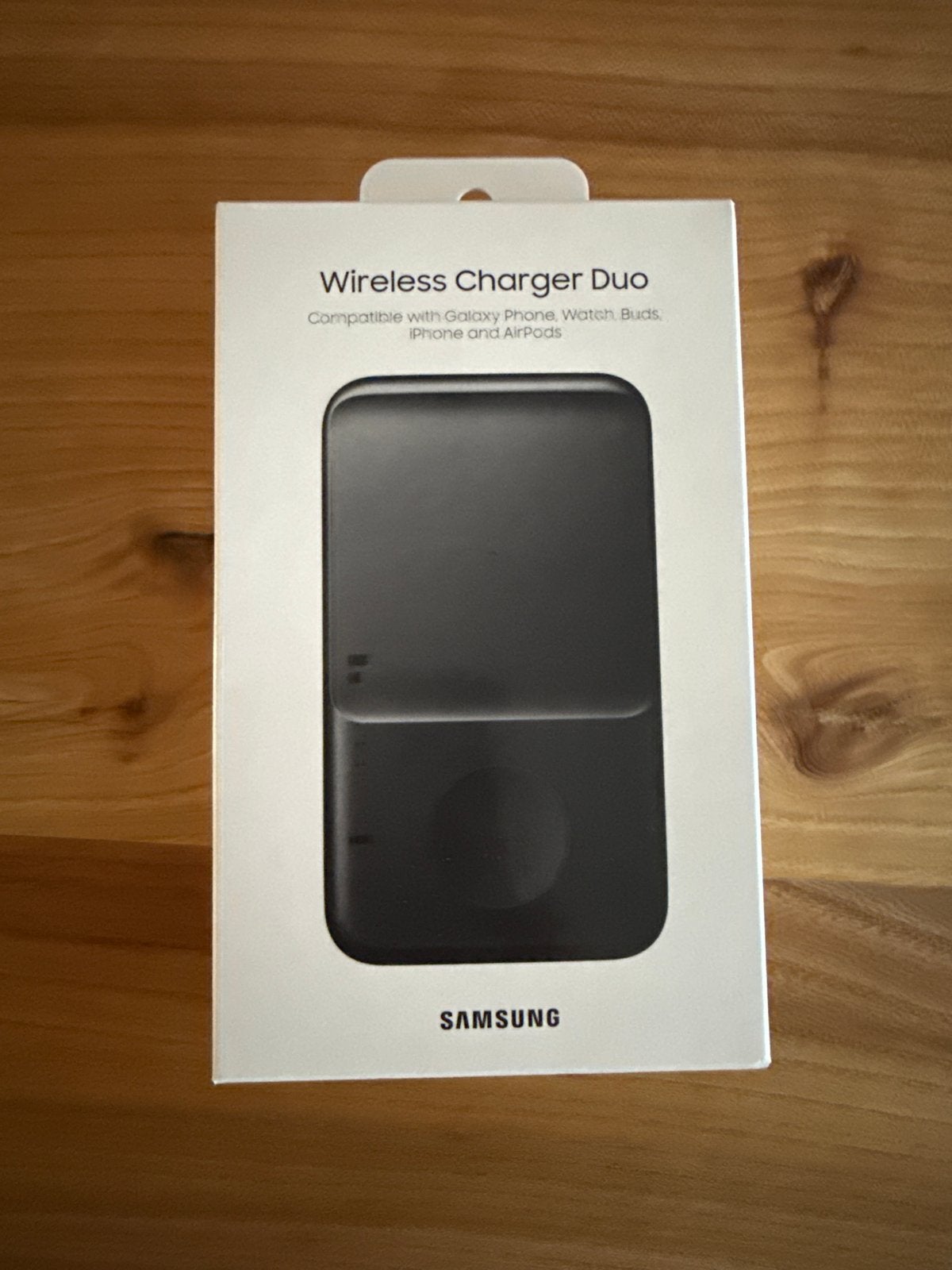 Samsung Wireless Charger Duo - Draadloos Opladen, Samsung, Draadloze oplader, Nieuw, Ophalen of Verzenden