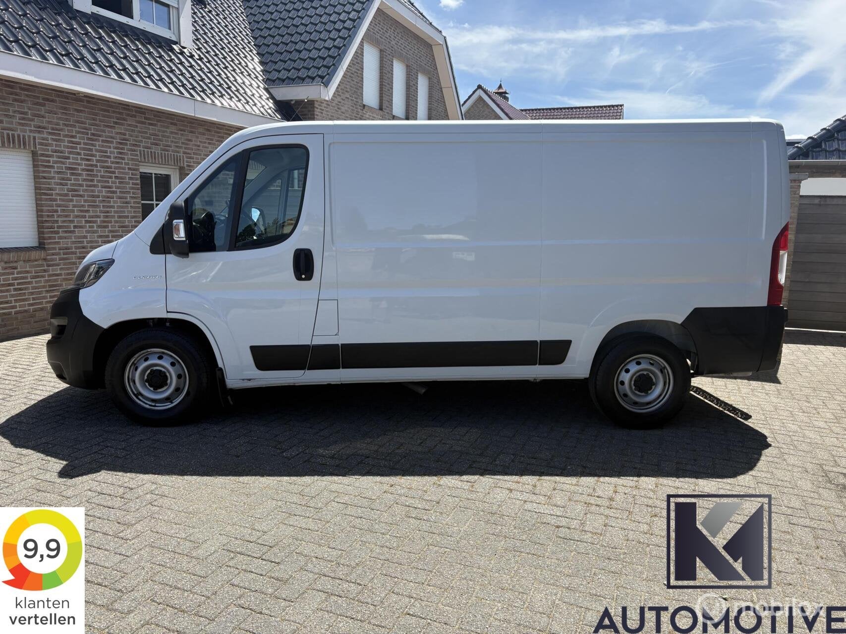 Fiat Ducato 35 2.3MultiJet L2H1 160pk Automaat|Carplay|Inric, Euro 6, 160 pk, Wit, Bedrijf