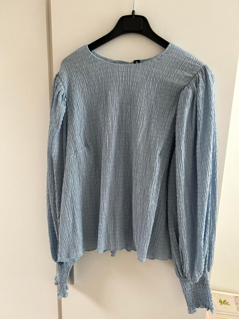 Blouse lichtblauw  L 40-42 nieuw, Maat 42/44 (L), Zo goed als nieuw, Eksept, Verzenden