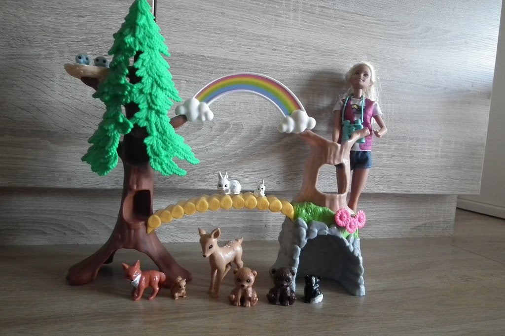Barbie de wildernisgids, Ophalen, Gebruikt, Barbie