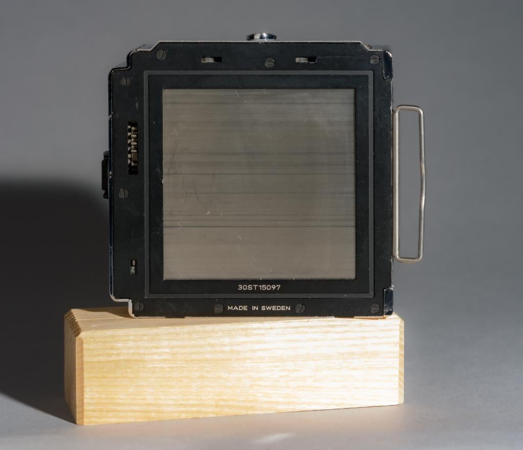 Hasselblad Filmmagazijn, Audio, Tv en Foto, Fotocamera's Analoog, Ophalen, Gebruikt, Spiegelreflex, Overige Merken