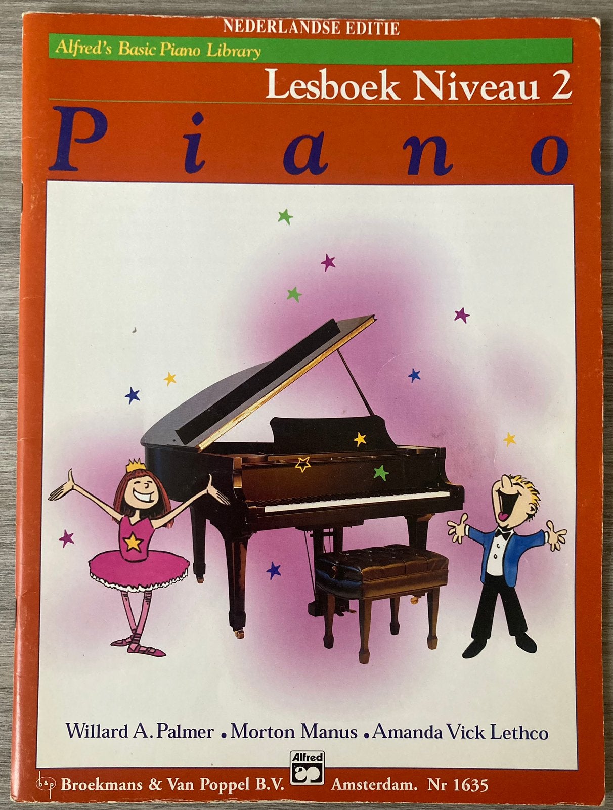 Alfred's Basic Piano Library, Lesboek Niveau 2, Ophalen of Verzenden, Gebruikt