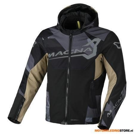 Macna Atracor Motorjas, Zwart-Grijs, Ophalen of Verzenden, Nieuw met kaartje