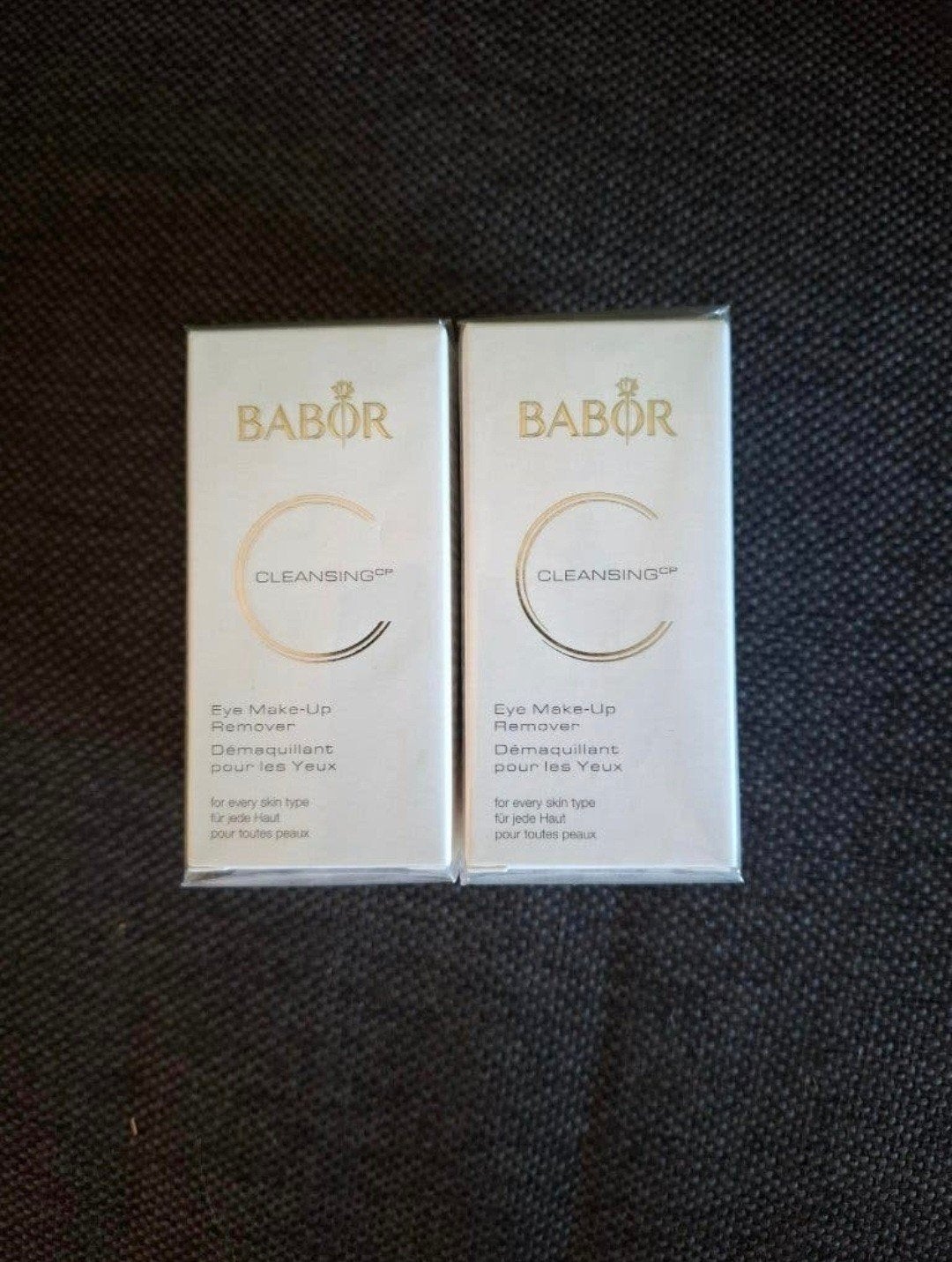 2 nieuwe verpakkingen babor eye make-up remover (advr 431 ), Ophalen of Verzenden, Nieuw, Ogen, Reiniging
