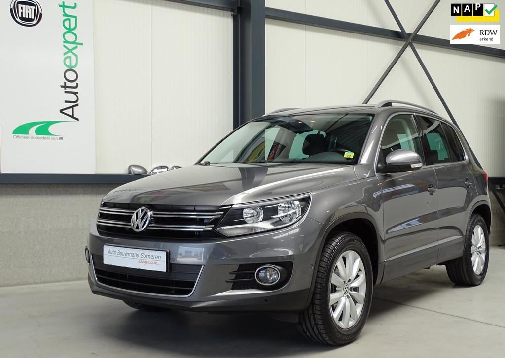 Volkswagen Tiguan 1.4 TSI "SPORT & STYLE" - CLIMATE/CRUISE/P, Euro 5, 15 km/l, Gebruikt, Zwart