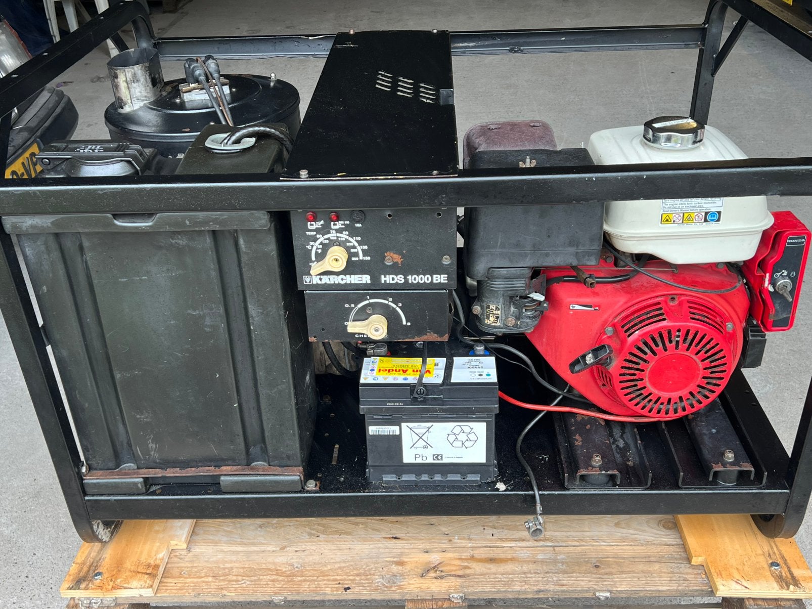 Kärcher HDS 1000 BE – hogedrukreiniger met warm water, Ophalen of Verzenden, Benzine
