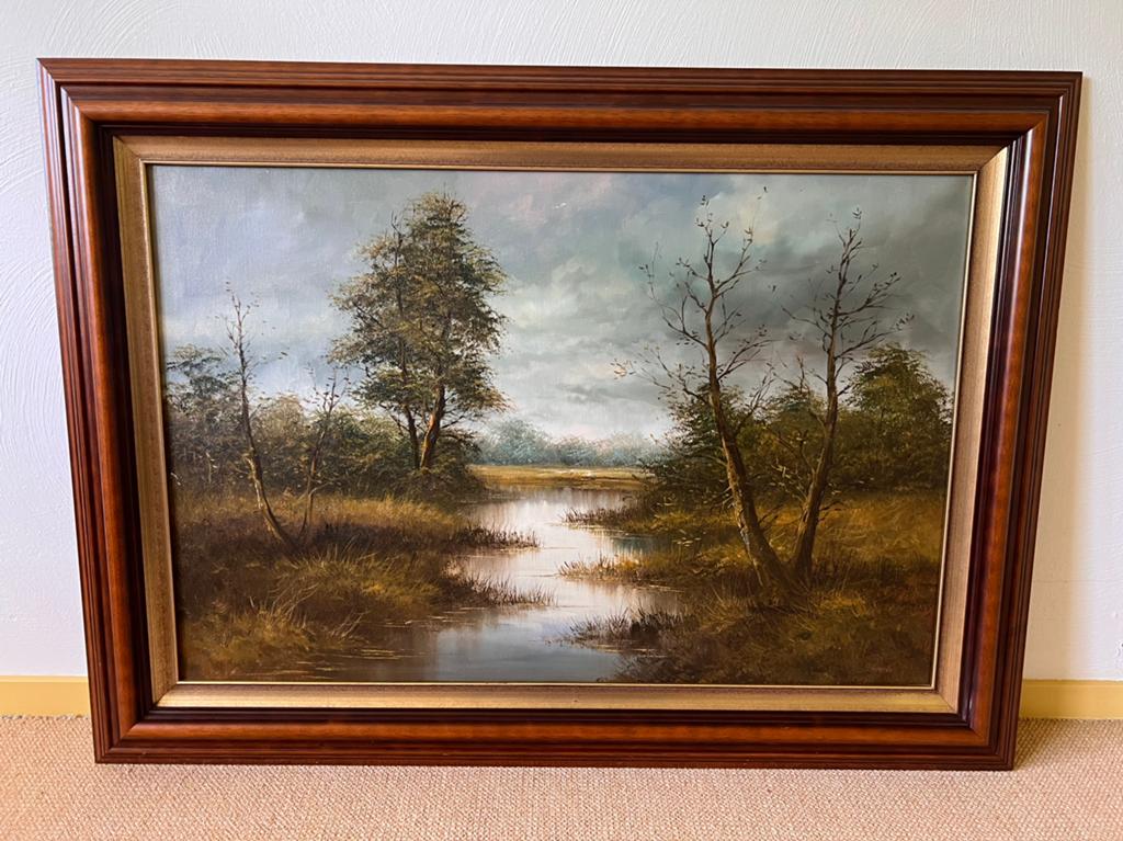 Schilderij Piet Arends   1918-1986, Ophalen
