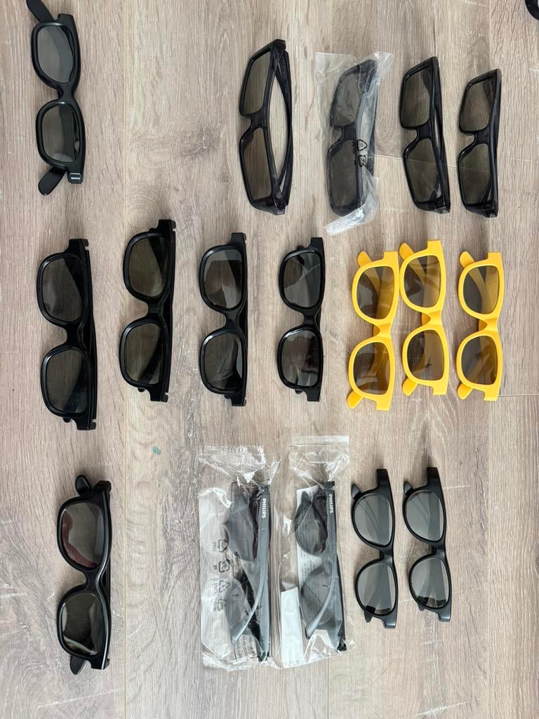 3D brillen, Audio, Tv en Foto, Televisie-accessoires, Ophalen, Zo goed als nieuw