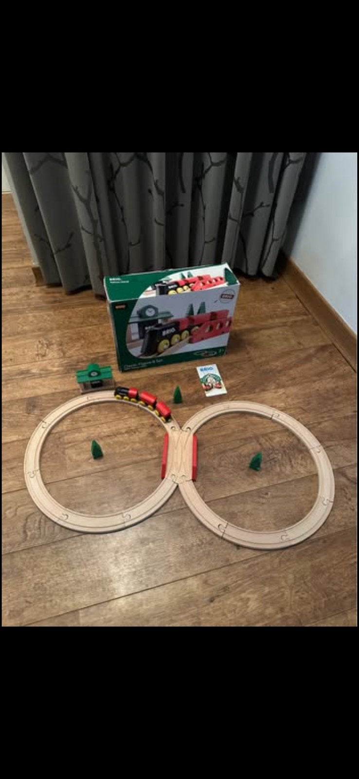 brio railway33028 trein set hout speelgoed incl doos, Ophalen of Verzenden, Zo goed als nieuw