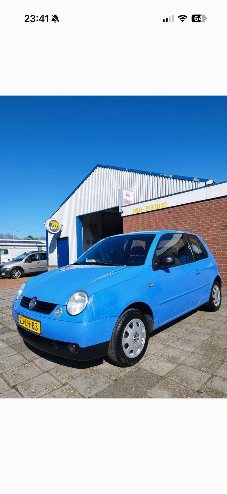 Volkswagen Lupo 1.4 55KW 1999 Blauw, Voorwielaandrijving, 450 kg, 74 pk, 31 €/maand