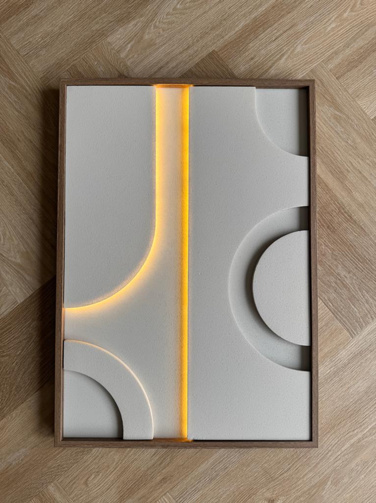 Schilderij led, Ophalen