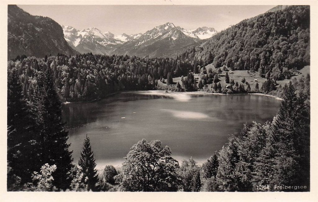 703-258-001 Freibergsee B Oberstdorf I Bayr Allgäu, Verzenden, Voor 1920, Duitsland