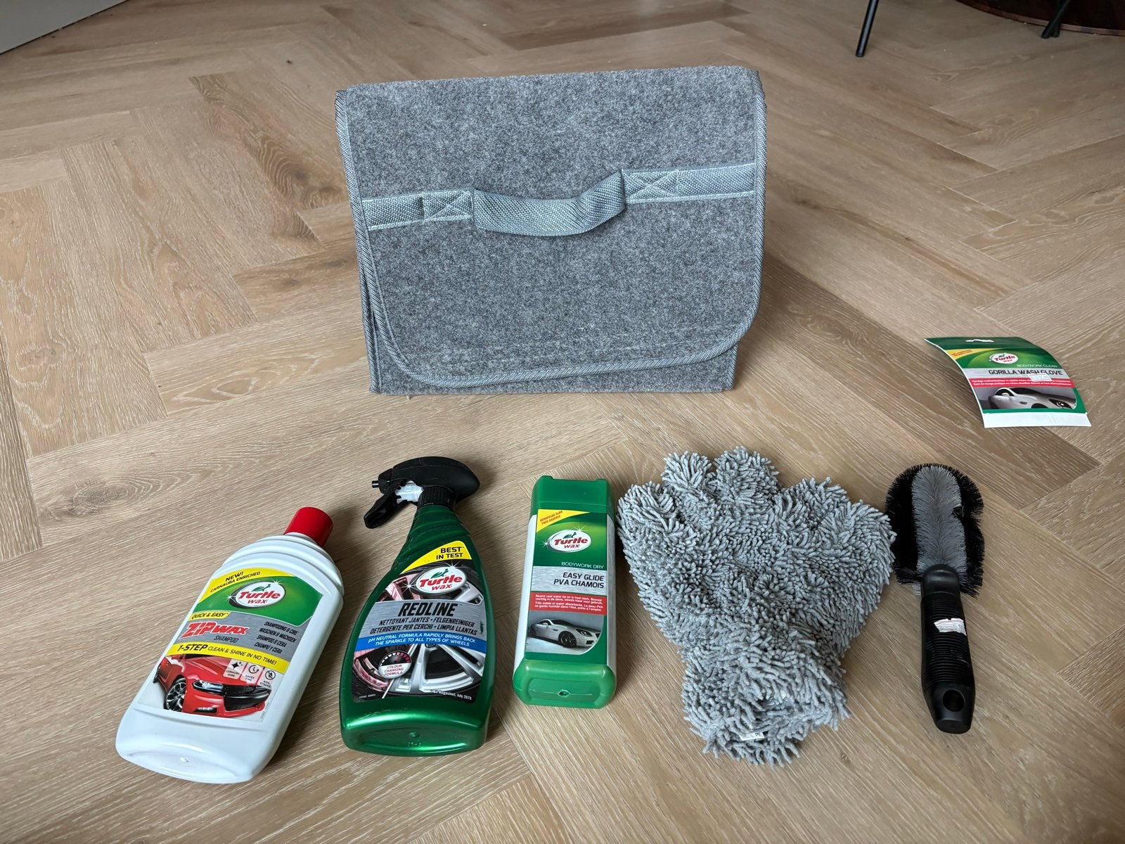 Turtle Wax Auto Schoonmaakset met Opbergtas, Ophalen