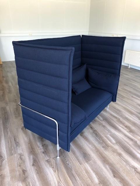 Akoetische bank van Vitra, Ophalen, 150 tot 200 cm, Tweepersoons, 75 tot 100 cm
