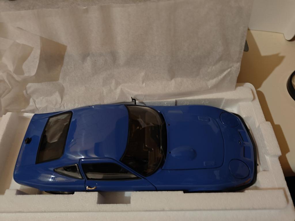 Minichamps Opel GT/J 1970 GT blauw 1/18, Ophalen of Verzenden, Nieuw, Auto, MiniChamps