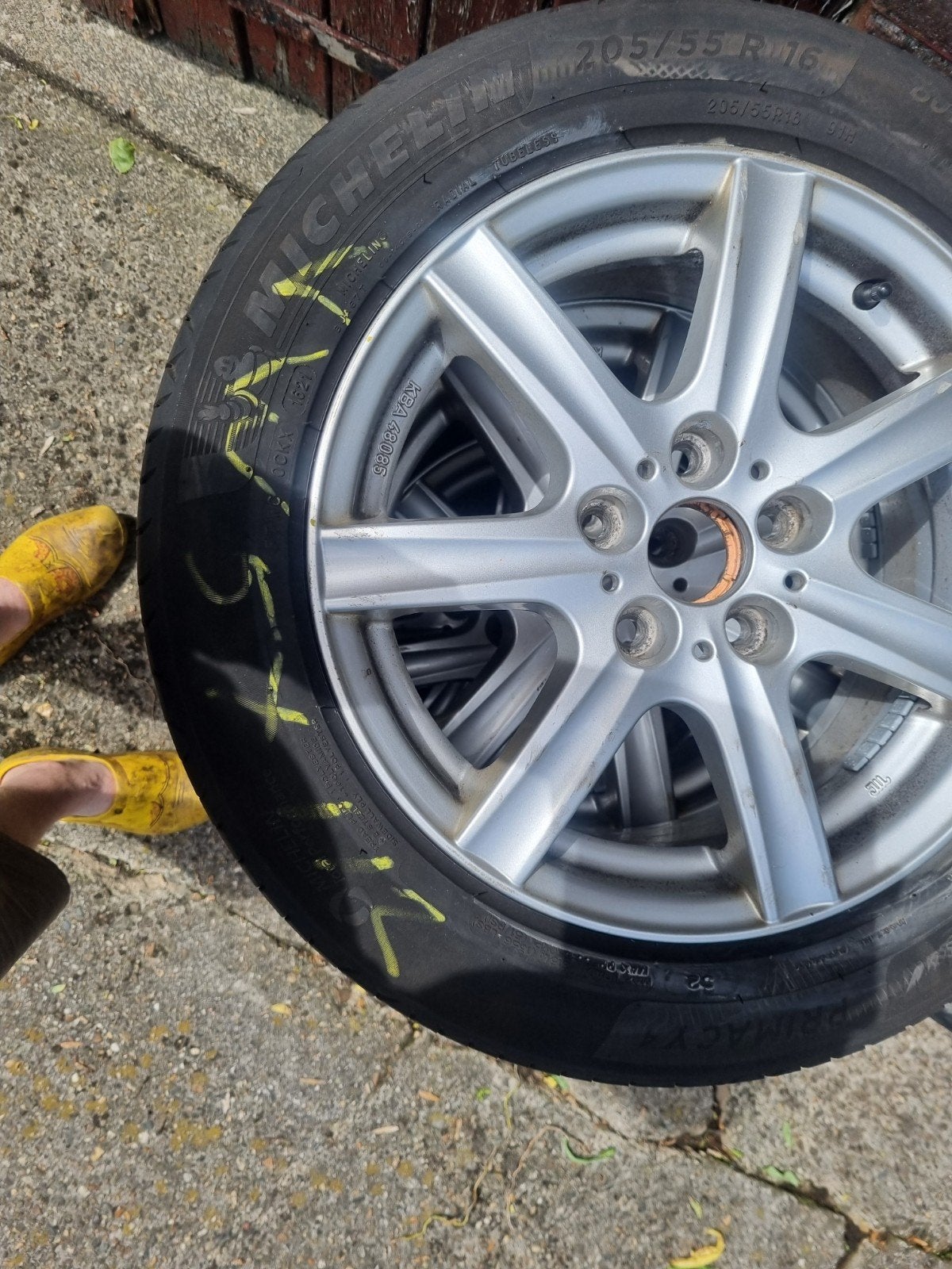 nette vw ) audi velgen 5x112, Ophalen, Velg(en), 16 inch, 205 mm