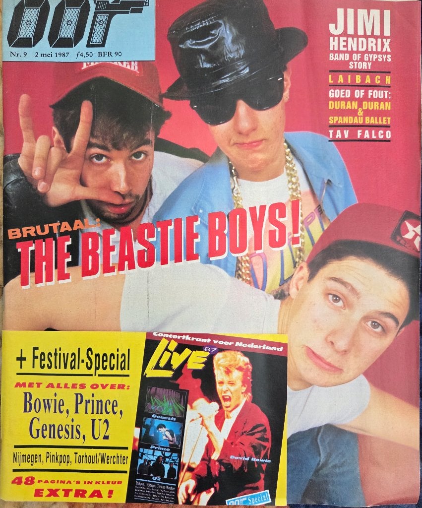 OOR 09-1987 Beastie Boys Orange Juice Jones Duran Duran Span, Boeken, Ophalen of Verzenden, Zo goed als nieuw, Muziek, Film of Tv