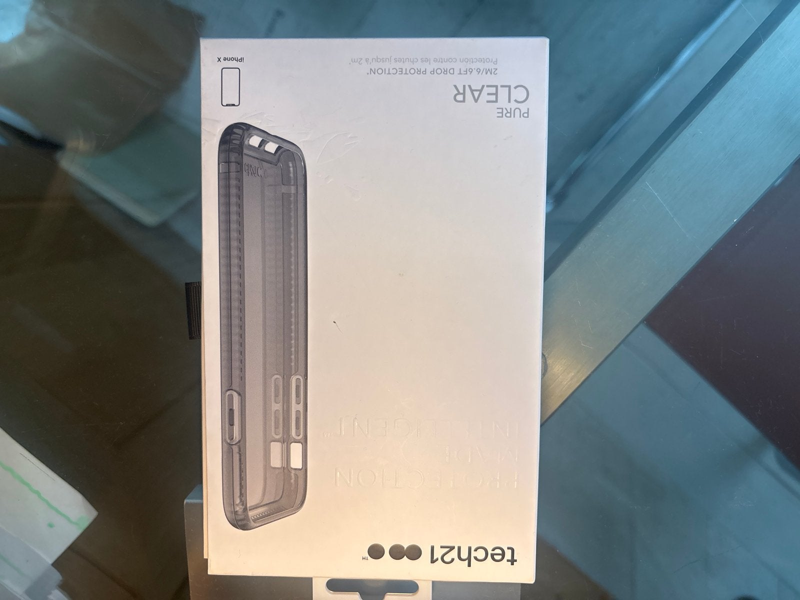 Nieuw Tech21 Pure Clear Hoesje voor iPhone X / iPhone 10, Telecommunicatie, Mobiele telefoons | Hoesjes en Frontjes | Apple iPhone